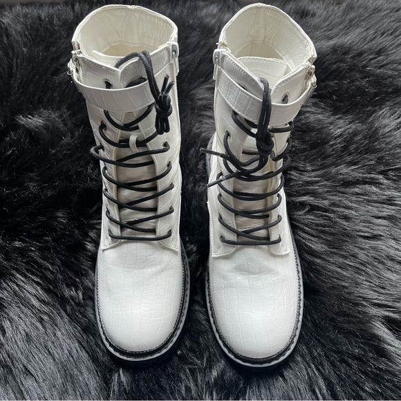 Catherine Malandrino Shoes - Catherine Malandrino “Runner” Combat Boots